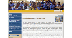 Desktop Screenshot of fatoukaba.org